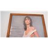 Image 2 : Carol Alt framed picture - 18x22