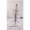 Image 5 : Ashtray with wrought iron stand - 25.5" tall