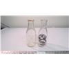 Image 1 : Sask Co-op + Prince Edwards dairies milk bottles