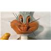 Image 4 : Warner Bros 1971 Bugs Bunny toy rubber - moving arms and legs - swivel head