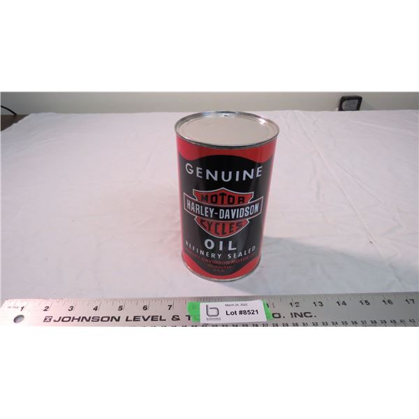 Harley Davidson genuine oil 1L can (empty)