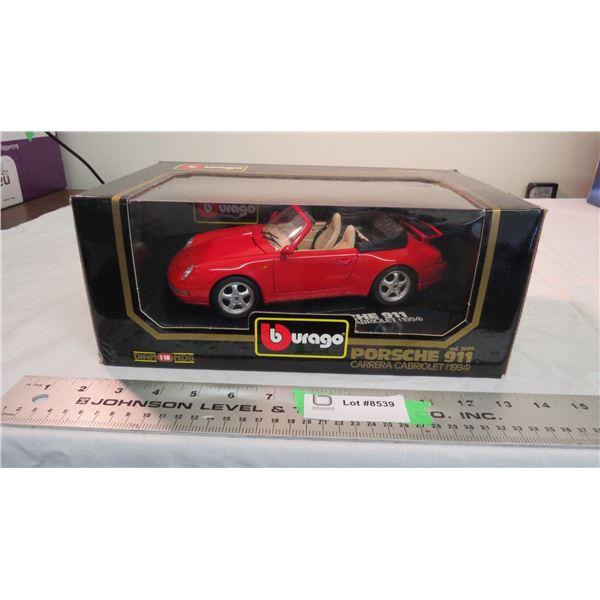 Burago Diamonds Porsche 911 Carrera 1994 1:18 Die-cast