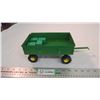 Image 1 : ERTL Green Wagon 8" long with (4) bales