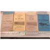 Image 3 : (8) Massey-harris repair parts list booklets