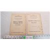 Image 2 : (2) Massey-harris repair parts list booklets