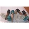 Image 1 : (10) Insulators, some colored