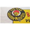 Image 3 : Red Head Motor Oils sign - 10"x6"