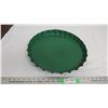 Image 4 : John Deere wall hanging bottle cap - 16" diameter
