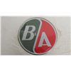 Image 2 : B/A tin sign - 12" diameter