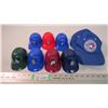 Image 1 : Blue Jays Hat + plastic baseball collector mini helmets