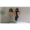 Image 3 : Growing up birthday girl series porcelain figure + 2 other vintage dolls