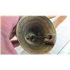 Image 4 : Brass bell with leather stray (not original clapper)