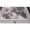 Image 3 : Ducks Unlimited framed picture - "Master of the North" - 39x33