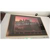 Image 1 : The Brooklyn Bridge New York framed picture - 36x24