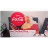 Image 2 : 2X THE BID PRICE - Coke cardboard displays 29x21
