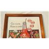 Image 2 : Orange Crush framed advertisement - 12x15