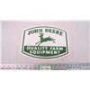 Image 1 : John Deere sign - 13x10.5