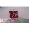 Image 1 : Coke salt & pepper shaker tin set