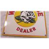 Image 3 : White Rose Dealer sign - enamel - 9x9