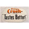 Image 2 : Orange Crush enamel sign - 8x4.5