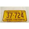 Image 2 : 1967 Sask matching license plates