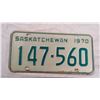 Image 2 : 1970 Sask plate