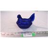 Image 1 : Cobalt Blue Hen on a Nest