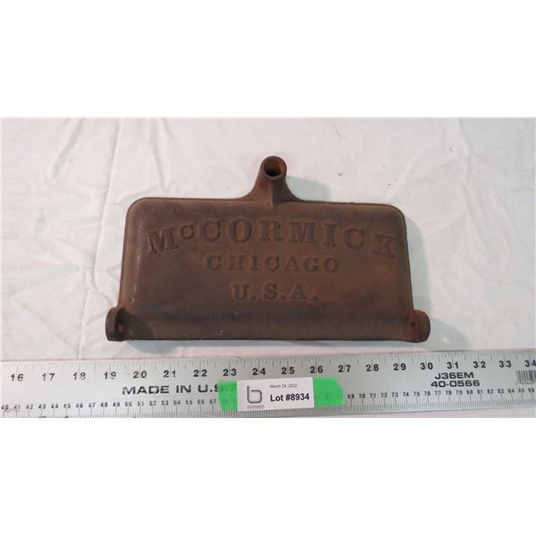 McCormick chicago USA mower lid