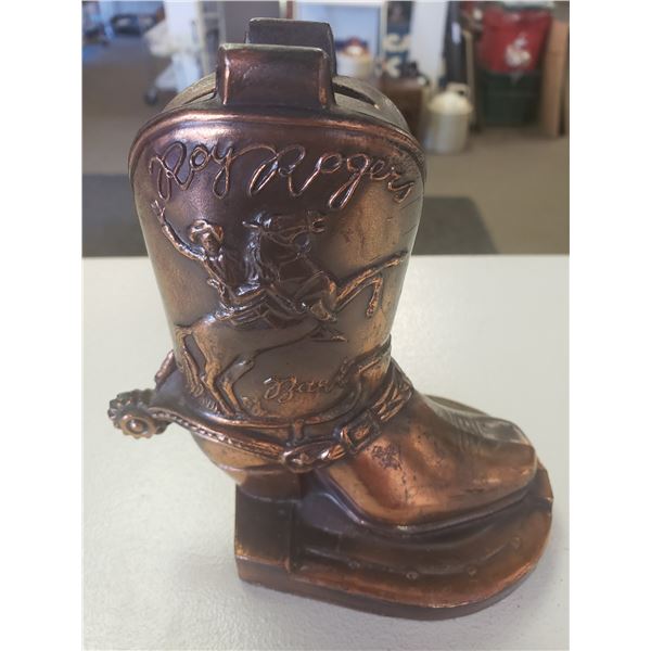 Roy Roger's  Coin Bank  (no bottom plug)