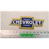 Image 1 : Chevrolet sign - 10.5x4 porcelain