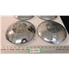 Image 3 : (4) Vintage Fargo Hubcaps - 9.25" Diameter