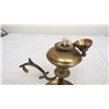 Image 3 : Solid brass oil lamp - 7.5" tall
