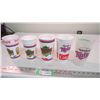 Image 1 : (5) Coke cups 1987-1991
