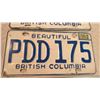 Image 3 : Pair of BC plates - 1974