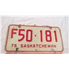 Image 2 : 1975 - Sask license plate pair