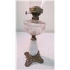 Image 2 : Antique ornamental oil lamp with chimney