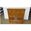 Image 1 : *1960-70's Wooden Bar Cabinet - 14.5x45x46T
