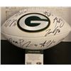 Image 1 : Green Bay Packers Signed Wilson Full Sized Football