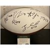 Image 2 : Green Bay Packers Signed Wilson Full Sized Football