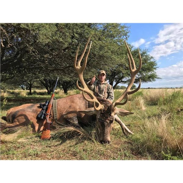 Paco Reistra   5 day Red Stag or Water Buffalo hunt in Argentina