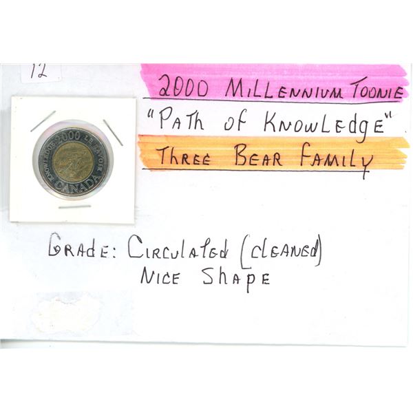 2000 Millenium Toonie