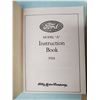 Image 8 : MODEL A INSTRUCTION BOOKS - 1 ORIGINAL, 1 REPRINT