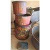 Image 2 : Vintage Pots + Tins (see pics)