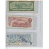 Image 2 : Canada Bank Notes - $1 1954, $2 1974, $5 1986, $10 2005, $20 1991, $50 1975