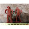 Image 2 : Vintage 5” Tall Plastic Toy Cowboy Figures x 2
