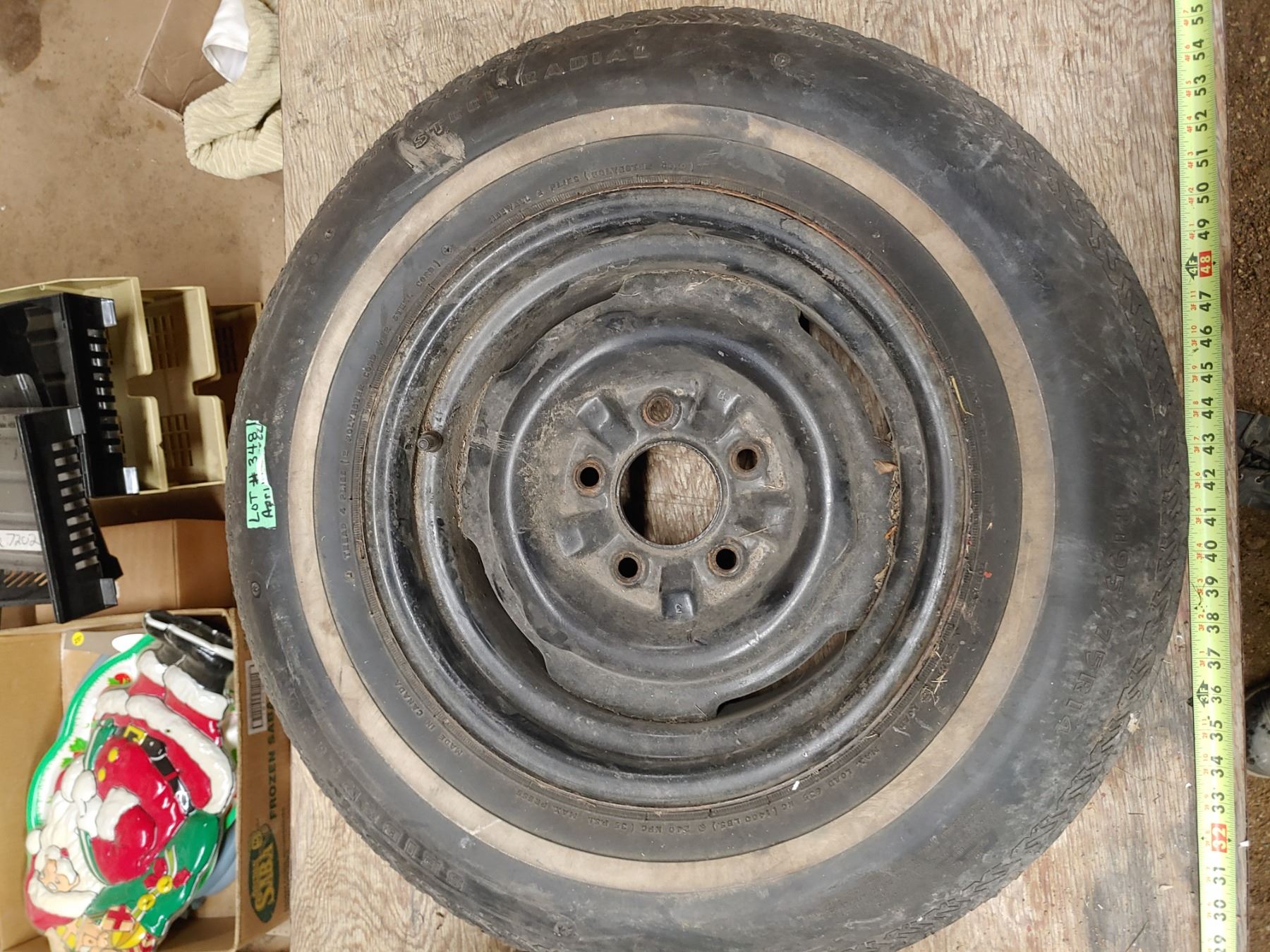 Tire & Rim - Seiberling P195/75R14 & BF Goodrich Traction T/A P195 ...