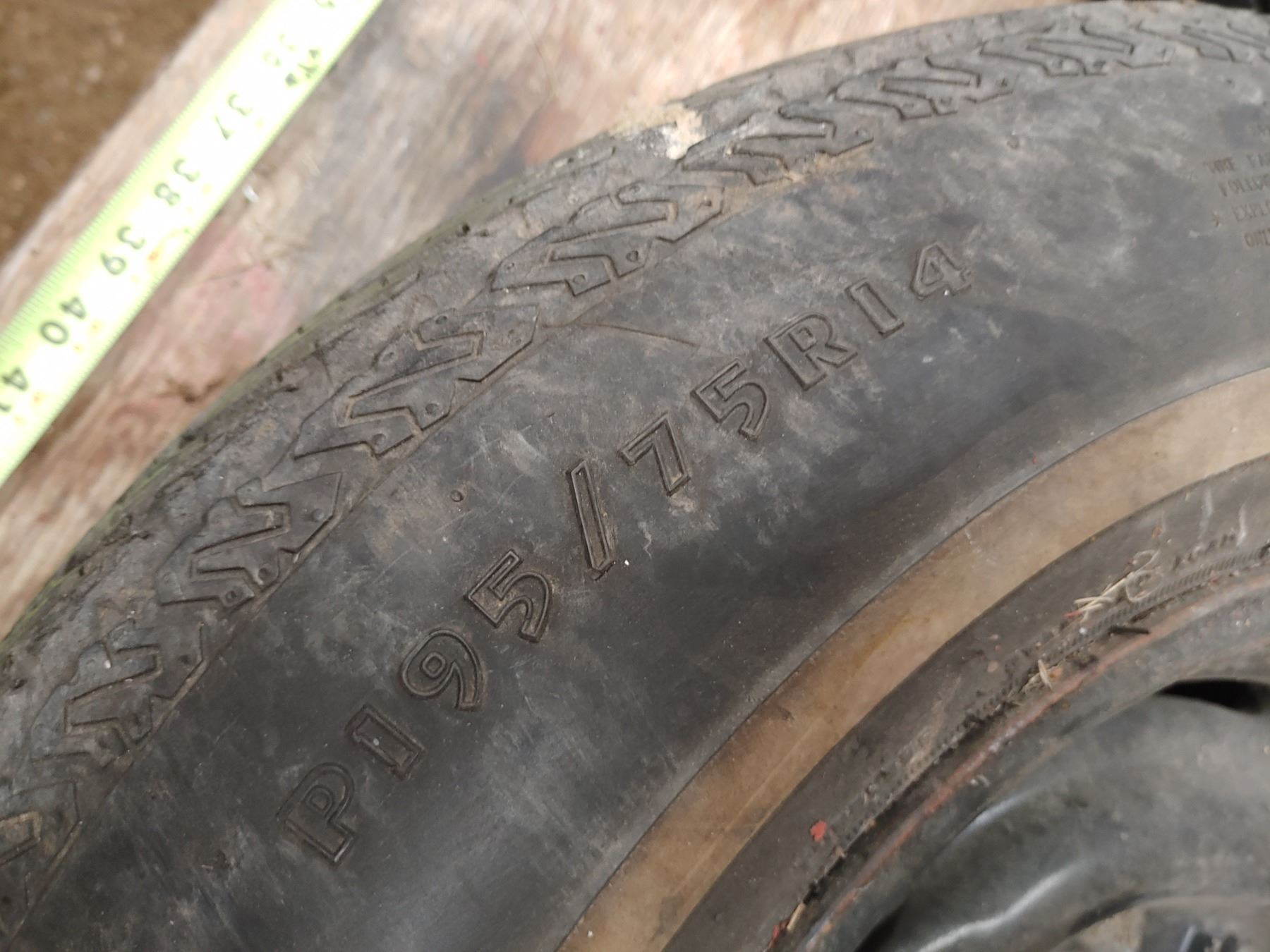 Tire & Rim - Seiberling P195/75R14 & BF Goodrich Traction T/A P195 ...