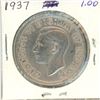 Image 2 : Canada 1937 Dollar .800 silver AU50