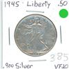 Image 1 : USA Liberty half-dollar .900 silver VF20