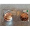 Image 1 : USA Morgan & Buffalo .999 copper proof-like 2 oz coins